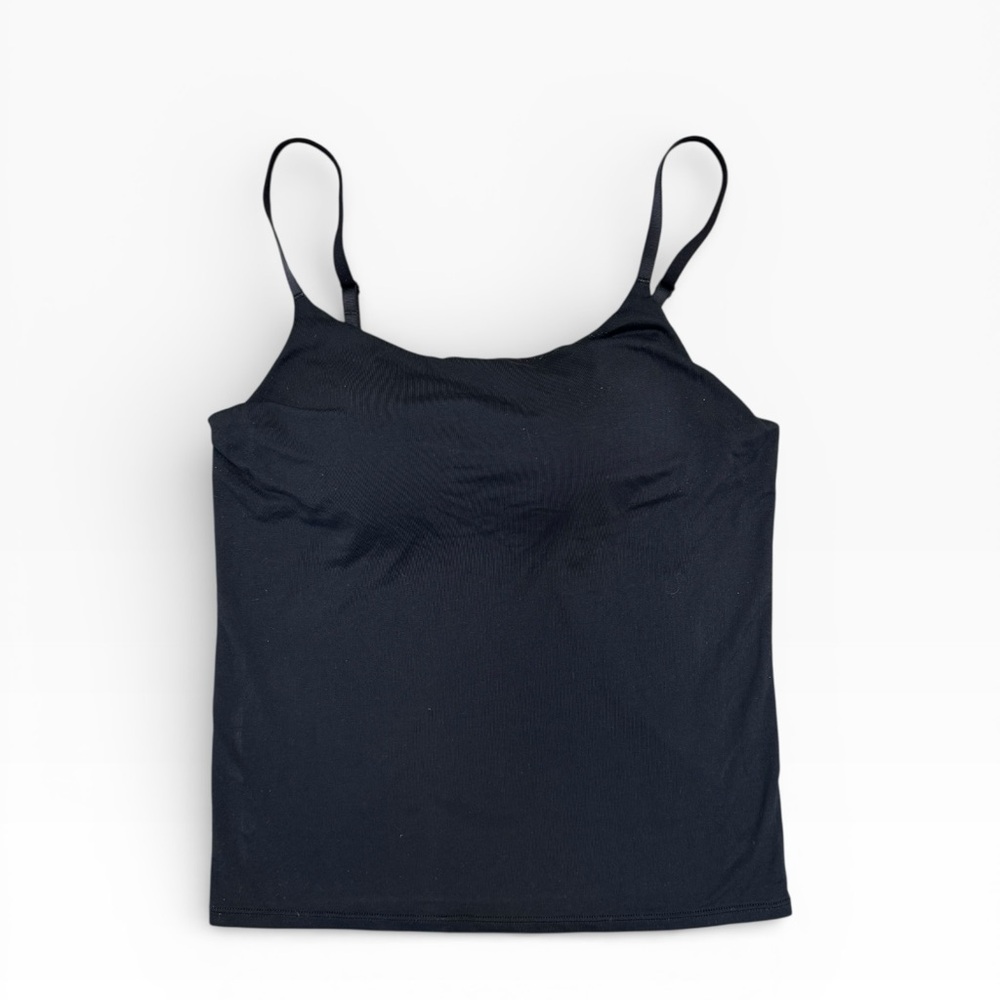 Uniqlo Airism Small Black Tank With Cups